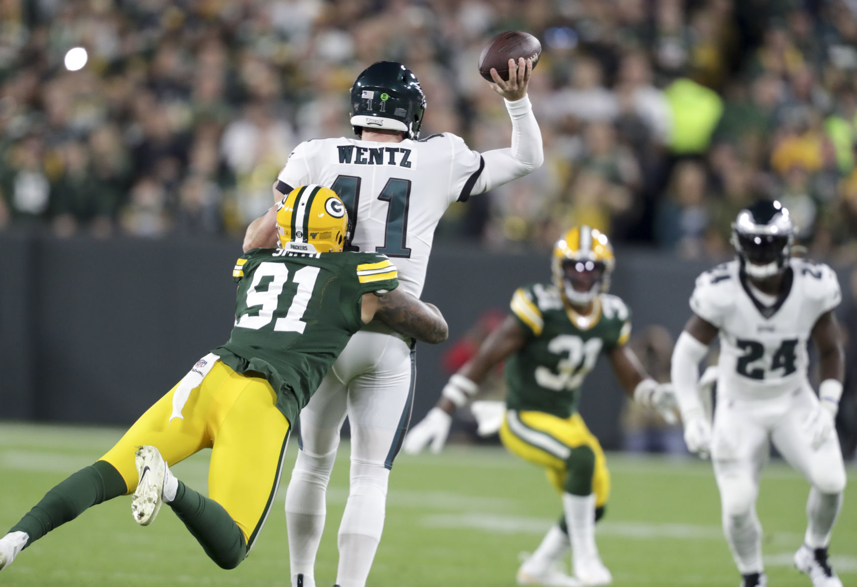Eagles 34, Packers 27